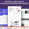 MultiSaas - Multi-Tenancy Multipurpose Website Builder (Saas)