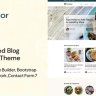 Foodior - Personal Food Blog WordPress Theme