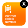 Mageworx Custom Order Number extension for Magento 2
