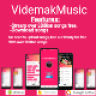 Videmak Music - Automatic Music Downloading and streaming Android application