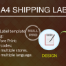 Prestashop A4 Print Shipping Label Pro Module