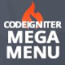 Mega Menu for CodeIgniter + ion-auth + Material Design for Bootstrap Theme