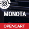 Monota - Auto Parts, Tools, Equipment and Accessories Store OpenCart Theme
