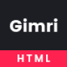 Gimri - Minimal Portfolio Template