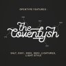 The Coventysh – Monoline Script Font