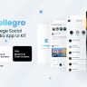 Collegro - A College Social Media App UI Kit