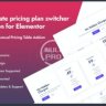 Ultimate Pricing Plan Switcher Addon for Elementor