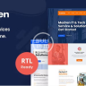 Cloven - IT Solutions Services Company WordPress Theme + RTL